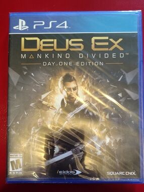 Deus Ex: Mankind Divided - Day One Edition (PS4) by - Gold/Black